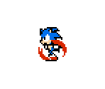 Sonic (Mega Man NES-Style) - Sonic the Hedgehog Customs