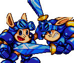 Title Screen - Rocket Knight Adventures