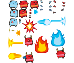 Characters & Objects - 3-2-1, Rattle Battle!
