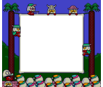 Super Game Boy Border - Bonk's Revenge