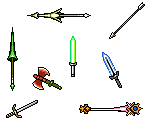 Weapons - Shining Force 1: The Legacy of Great Intention