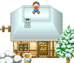 Winter Buildings - Harvest Moon DS