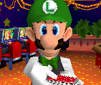 Luigi's Casino Games - Super Mario 64 DS