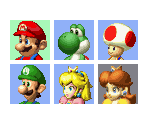 Mugshots - Mario Kart DS