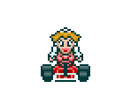 Princess Toadstool / Peach - Super Mario Kart