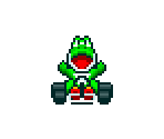 Yoshi - Super Mario Kart