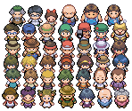 NPCs (Overworld) - Pokémon Diamond / Pearl