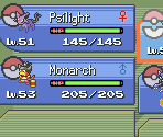 Party Screen - Pokémon Diamond / Pearl