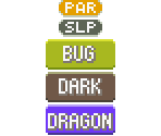 Symbols - Pokémon Diamond / Pearl