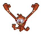 Monkey Enemy - Smart Ball 2 / Jerry Boy 2 / Jelly Boy 2 (Prototype)