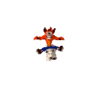 Crash & Polar Bear - Crash Bandicoot: The Huge Adventure