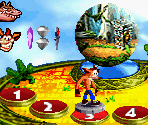 Warp Room - Crash Bandicoot: The Huge Adventure