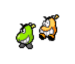 Beanie & Gold Beanie - Mario & Luigi: Superstar Saga