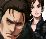 Chris Redfield and Jill Valentine - Project X Zone 2