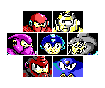 Stage Select - Mega Man 3