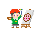 Adeleine (Super Mario Maker-Style) - Kirby Customs