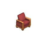 The Square Peg Easy Chair - The Sims