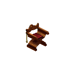 Curulis Etrurius Roman Seat - The Sims