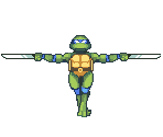 Leonardo - Teenage Mutant Ninja Turtles: Double Damage