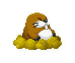 Monty Mole - Mario & Luigi: Paper Jam