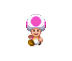 Toad (Pink) - Mario & Luigi: Paper Jam