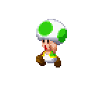 Toad (Green) - Mario & Luigi: Paper Jam