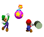 Bomb Derby - Mario & Luigi: Paper Jam
