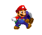 Mario Helping Luigi - Mario & Luigi: Paper Jam