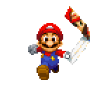 Mario (Defending) - Mario & Luigi: Paper Jam