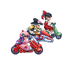 Playable Characters - Touhou Seicross