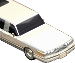 Limo White - The Sims
