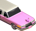 Limo Pink - The Sims