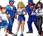 Pedestrians - Pepsiman: The Running Hero (JPN)