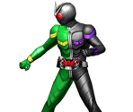 Kamen Rider W Cyclone Joker - Kamen Rider Batton-Line