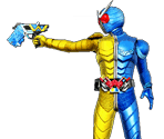 Kamen Rider W Luna Trigger - Kamen Rider Batton-Line