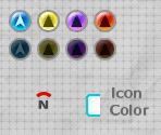 Map Navigation Icons - Persona Q: Shadow of the Laybrinth