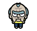 #006 Geriatric Morty - Pocket Mortys