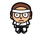 #017 Karate Morty - Pocket Mortys