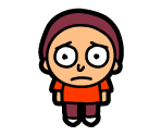 #026 Red Shirt Morty - Pocket Mortys