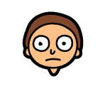 #040 Big Head Morty - Pocket Mortys