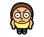 #054 Buff Morty - Pocket Mortys