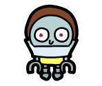 #076 Robot Morty - Pocket Mortys