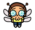 #099 Butterfly Morty - Pocket Mortys