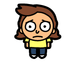 #085 Mullet Morty - Pocket Mortys