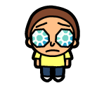#097 Diamond Eyes Morty - Pocket Mortys