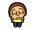 #090 Asleep Morty - Pocket Mortys