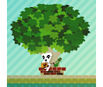 HOME Menu Icon and Banners - Animal Crossing Plaza