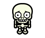 #058 Skeleton Morty - Pocket Mortys