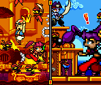 Burning Town/Risky's Ship - Shantae