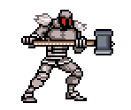 Foot Clan Ninja with Hammer - Teenage Mutant Ninja Turtles (Ubisoft)